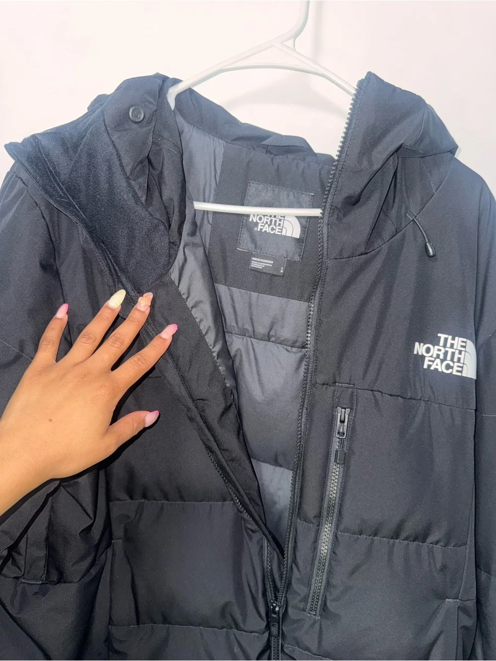 The North Face Men’s Black Hooded Puffer Jacket